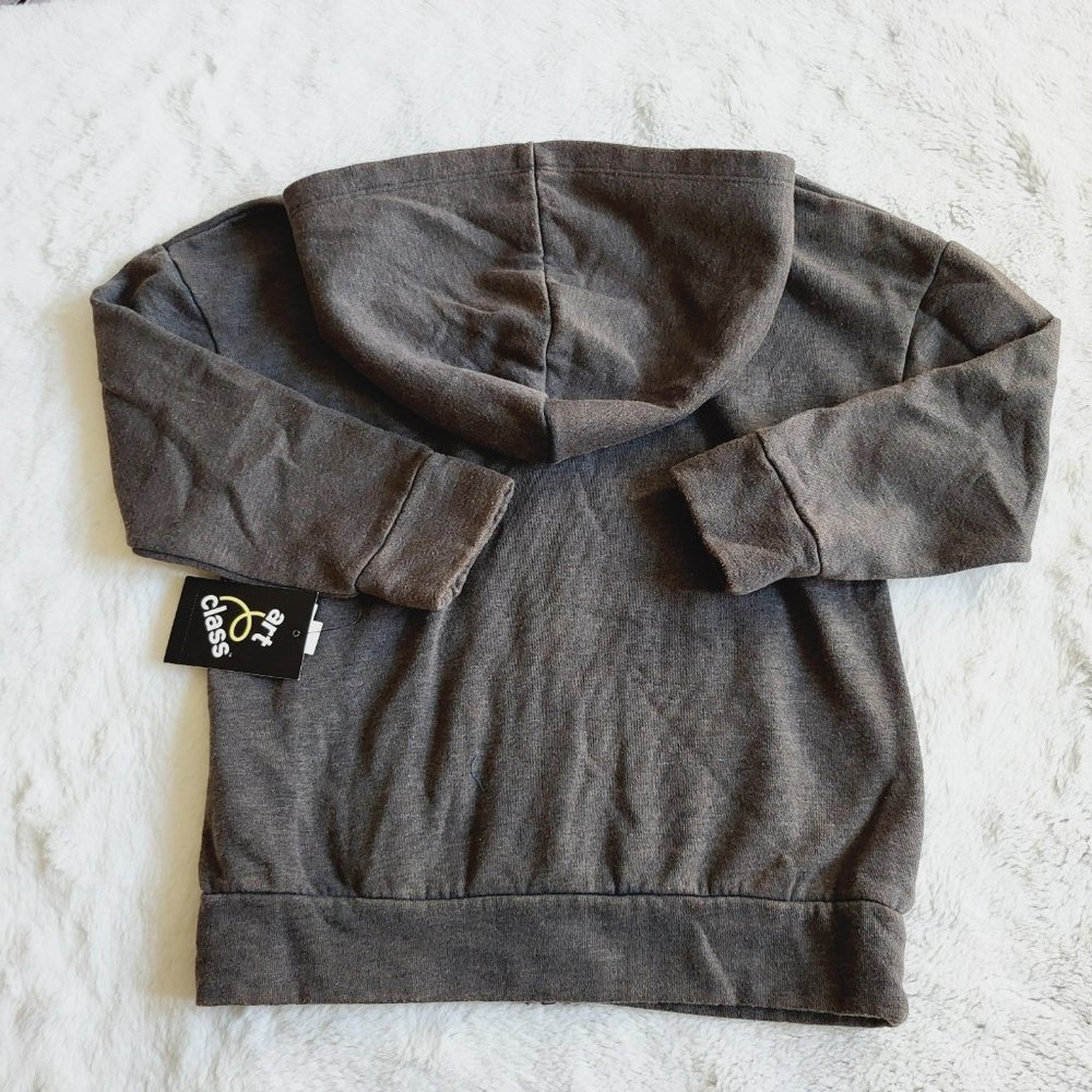 Art Class, Girls' Oversized Zip-Up Sweatshirt, 3KIDJ-BZ - Picture 3 of 4
